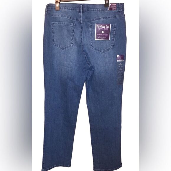 278. Gloria Vanderbilt Flawless Flex Supreme Stretch Amanda Jeans size 16 - Picture 2 of 4